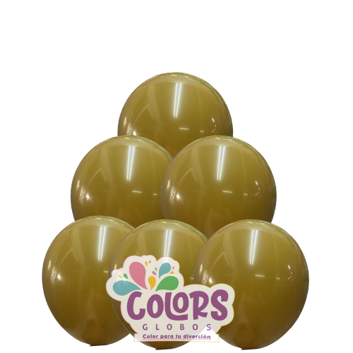 caqui b/100 globos 12"